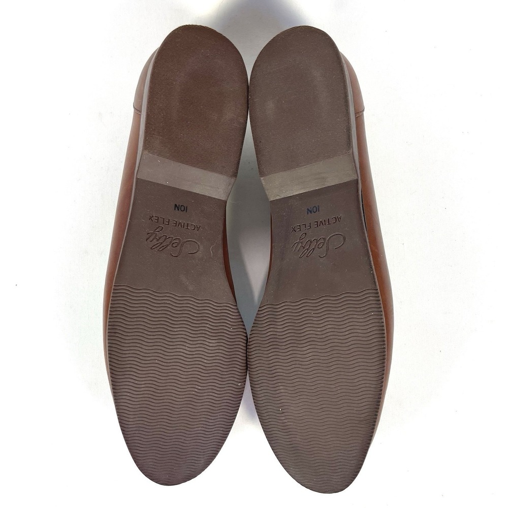 Vintage Selby Brown Leather Horsebit Loafers Womens 10N Narrow Slip On Classic - Picture 9 of 10
